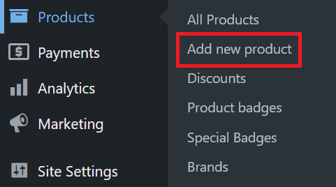 Add New Product