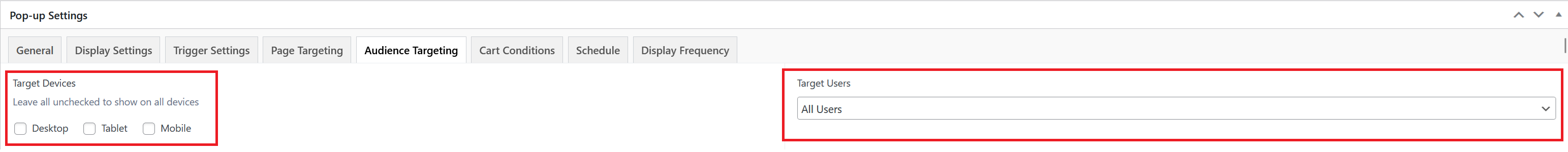 Audience Targeting