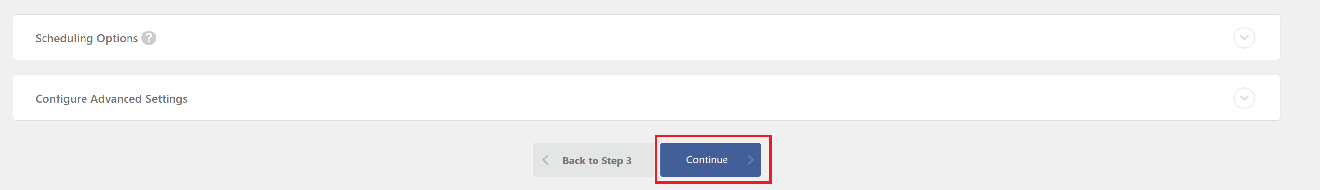 Continue Import