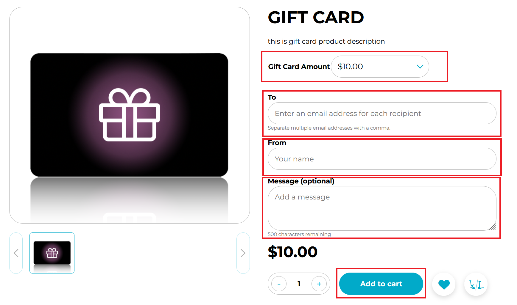 GiftCardMessage