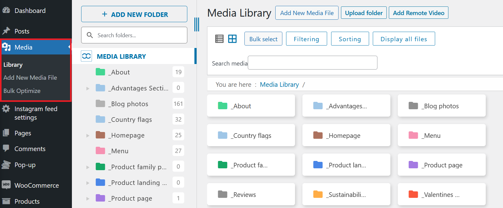 Media Library