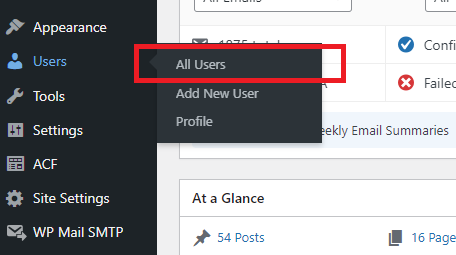 usersmenu