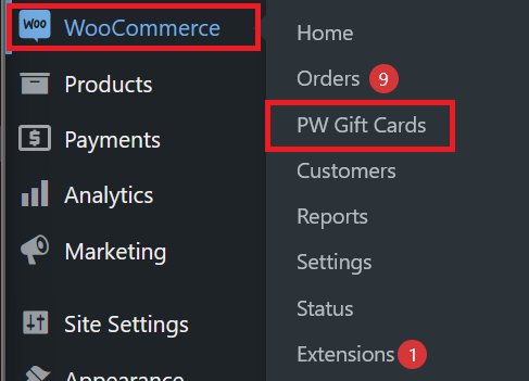 PWGiftCards