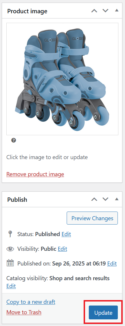 Save Changes