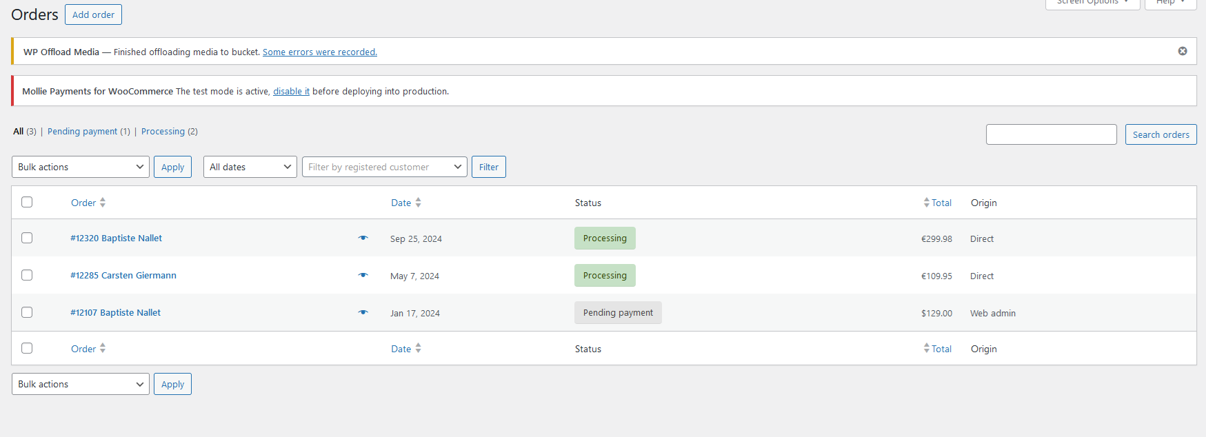 ProcessingOrders