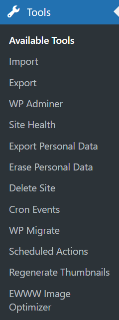 Tools Overview