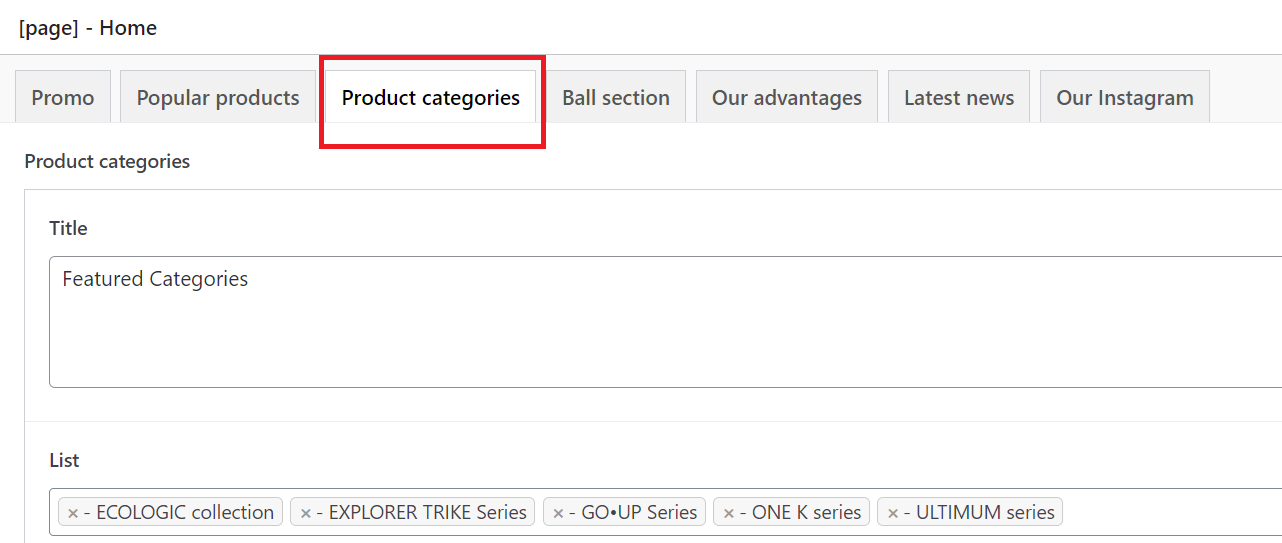 Featured Categories